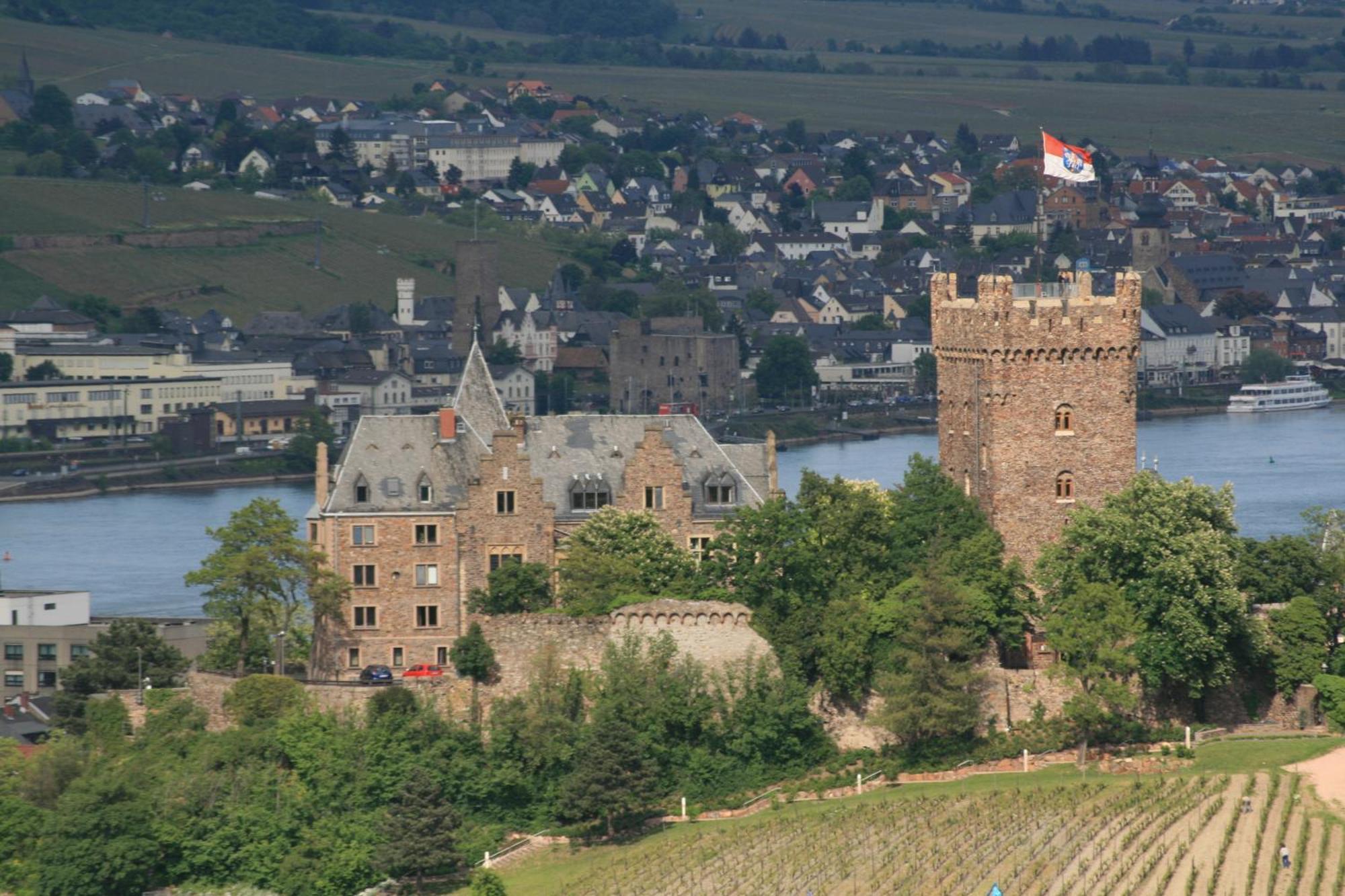 Ferienwohnung Rheinblick Bingen am Rhein Exterior foto